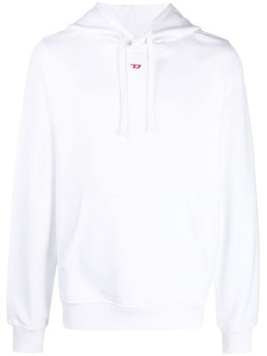 Diesel hoodie à logo appliqué - Blanc