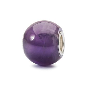 Trollbeads TSTBE-00025 Kraal Amethist Rond zilver