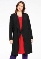 Yoek Vest met koordje | Zwart | Maat 42/44