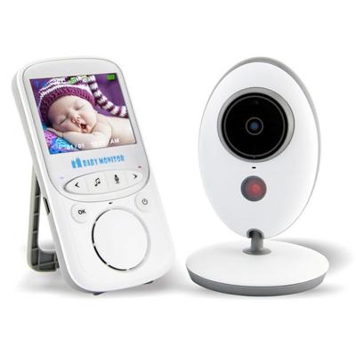 VB605 2.4 duimLCD 2.4GHz Wireless Surveillance Camera Baby Monitor steun twee manier praten terug Night Vision (wit)