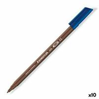 Markeerstiften Staedtler Noris Club Donkerbruin (10 Stuks)