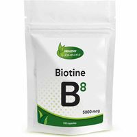 Biotine ✔ 100 capsules ✔ 5000mcg ✔ Vitaminesperpost.nl