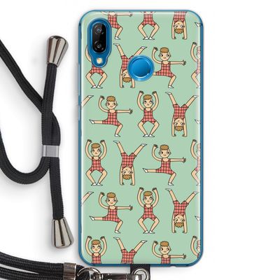 Gymboys: Huawei P20 Lite Transparant Hoesje met koord