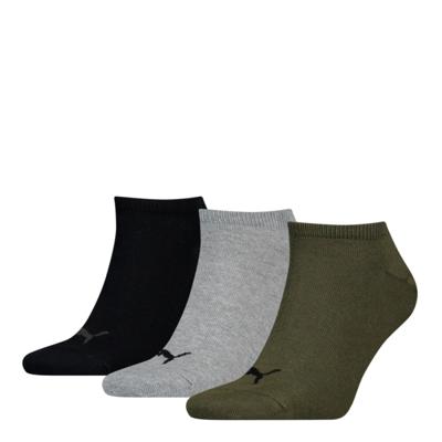 Puma Sneakersokken Plain 3-pack Forest Night Combo-39/42