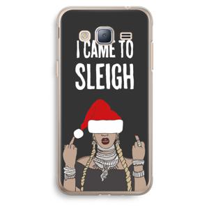 Came To Sleigh: Samsung Galaxy J3 (2016) Transparant Hoesje