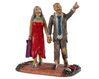 Graveyard partygoers - Lemax