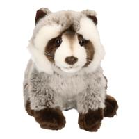 CarlDick Pluche wasbeer knuffel - 25 cm - knuffeldieren - wasberen