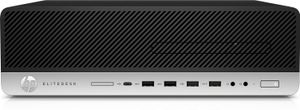 HP EliteDesk 800 G3 SFF DDR4-SDRAM i7-7700 Zevende generatie Intel® Core™ i7 8 GB 256 GB SSD Windows 10 Pro PC Zwart, Zilver