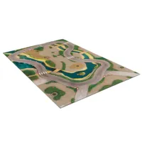 Speelkleed racebaan van Carpeto 90 x 60 cm
