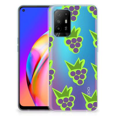 OPPO A94 5G | Reno5 Z | Siliconen Case | Druiven