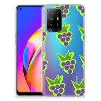 OPPO A94 5G | Reno5 Z | Siliconen Case | Druiven