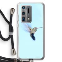 Kolibri: Huawei P40 Pro Plus Transparant Hoesje met koord