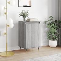 Dressoir 40x35x70 cm bewerkt hout grijs sonoma