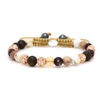 Karma Armband Spiral Ilona Rosé Crystal Karma Armband Spiral Ilona Rosé Crystal