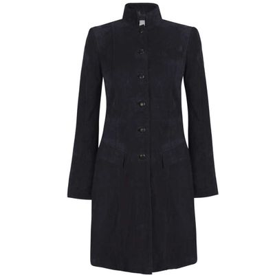 Dames Long coat navy