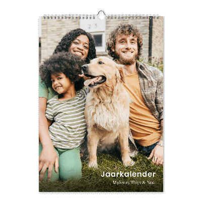 Jaarkalender 2025 A3 Staand