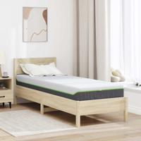 Matrassen Wit, Grijs 70 x 200 cm 100% polyester jacquard stof