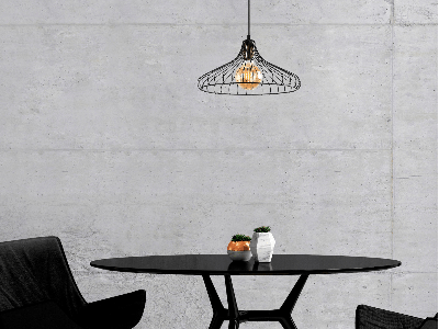 Plafondlamp DENNOU zwart