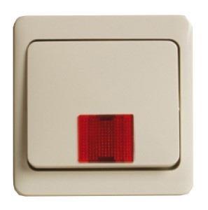 Peha Wip PEHA wisselschakelaar controlelamp creme 4602051