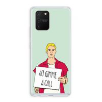 Gimme a call: Samsung Galaxy S10 Lite Transparant Hoesje