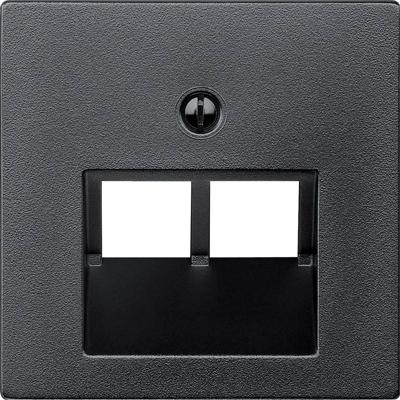 Merten 298014 Afdekking Antraciet 1 stuk(s)