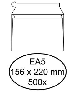 Envelop Quantore bank EA5 156x220mm zelfklevend wit 500stuks