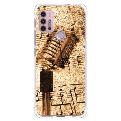 Motorola Moto G30 | G20 | G10 Anti-shock Hoesje met foto Bladmuziek Motorola Moto G30 | G20 | G10 Anti-shock Hoesje met foto Bladmuziek