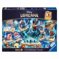Ravensburger legpuzzel disney lorcana glimmers of the realm: sapphire - 1000st.