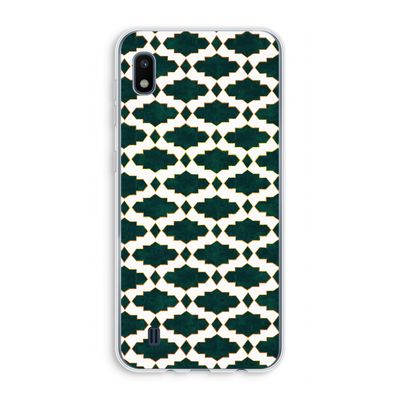 Moroccan tiles: Samsung Galaxy A10 Transparant Hoesje
