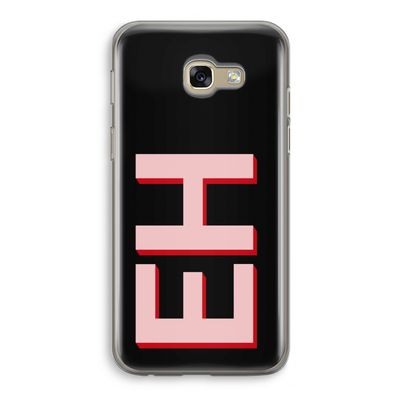 Monogram: Samsung Galaxy A5 (2017) Transparant Hoesje