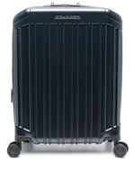 PIQUADRO Cabin size zipped luggage bag - Bleu - thumbnail