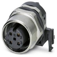 Phoenix Contact 1436564 Sensor/actuator inbouwconnector M12 Aantal polen: 4 Bus, inbouw 10 stuk(s)