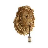 Light & Living Light&living Wandlamp 33,5x19x40,5 cm LION antiek brons