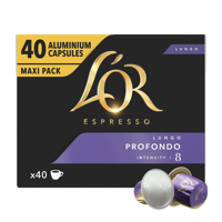 L&apos;OR Espresso Lungo Profondo - 40 koffiecups