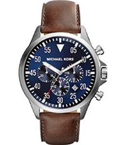 Horlogeband Michael Kors MK8362 Leder Bruin 22mm