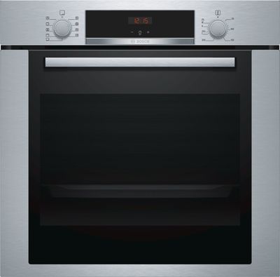 Bosch Serie 4 HBA334BS0 oven Elektrische oven 71 l 3400 W A Zwart, Roestvrijstaal