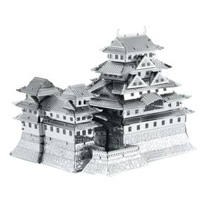 Metal Earth Himeji kasteel 3D modelbouwset 7,2 cm