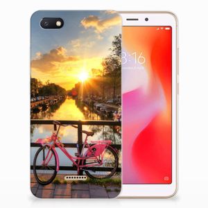 Xiaomi Redmi 6A Siliconen Back Cover Amsterdamse Grachten