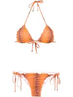 Amir Slama triangle bikini set - Jaune - thumbnail