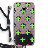 8-bit N°10: Samsung Galaxy J4 Plus Transparant Hoesje met koord