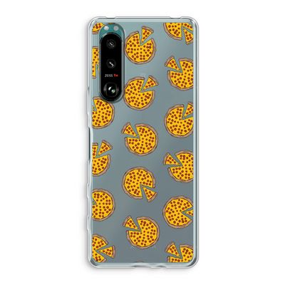 You Had Me At Pizza: Sony Xperia 5 III Transparant Hoesje