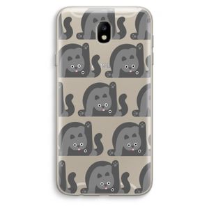 Cats: Samsung Galaxy J7 (2017) Transparant Hoesje