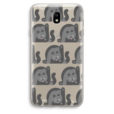 Cats: Samsung Galaxy J7 (2017) Transparant Hoesje
