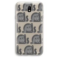 Cats: Samsung Galaxy J7 (2017) Transparant Hoesje Cats: Samsung Galaxy J7 (2017) Transparant Hoesje