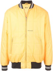 Palace veste bomber à design matelassé - Jaune