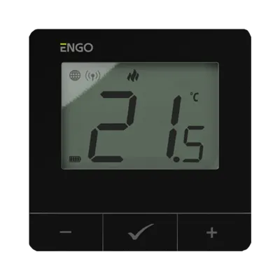 ENGO E25-BATB - ZigBee/868MHz slimme thermostaat, Batterij,