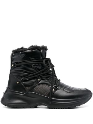 LIU JO bottines à lacets - Noir