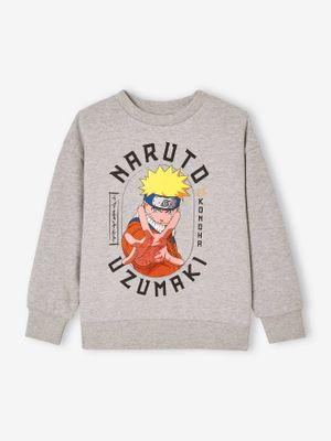 Jongenssweater Naruto® Uzumaki gemêleerd grijs