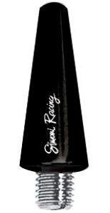 Simoni Racing Aluminium Antenne Top - Zwart - Lengte 3cm SRASR20N
