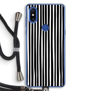 Stripes: Xiaomi Mi Mix 3 Transparant Hoesje met koord